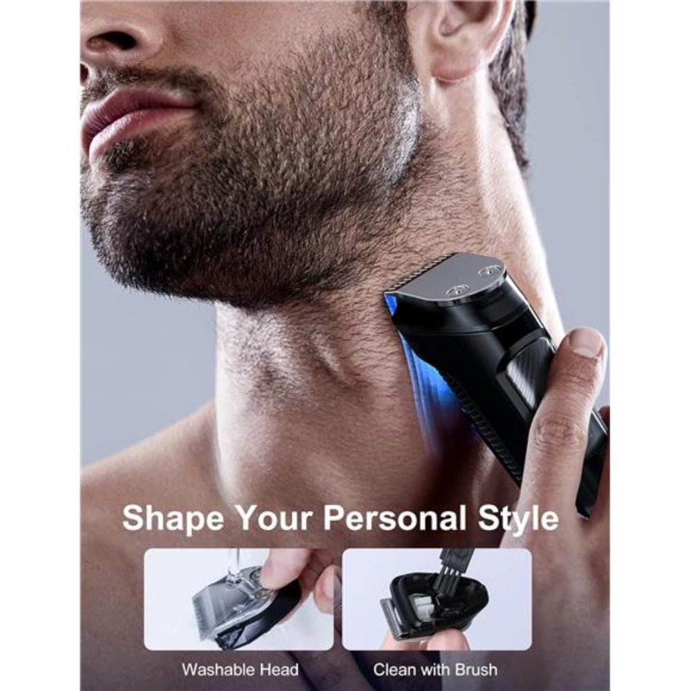 Beard Trimmer Hair Clipper for Men, 13 Piece Menโs Grooming Kit, Rechargeable - Picture 4 of 8